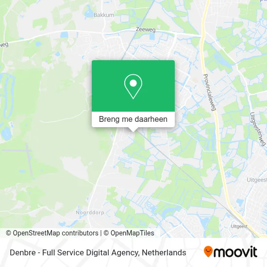 Denbre - Full Service Digital Agency kaart