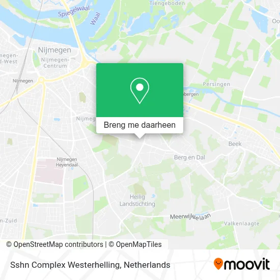 Sshn Complex Westerhelling kaart