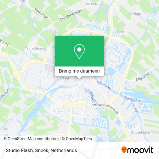 Studio Flash, Sneek kaart