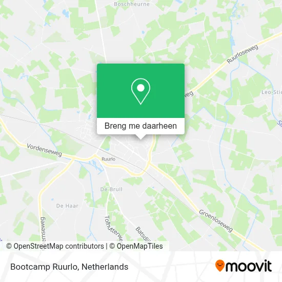 Bootcamp Ruurlo kaart