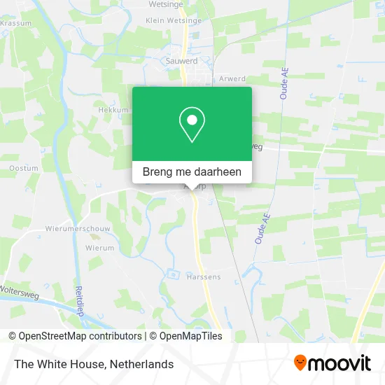 The White House kaart