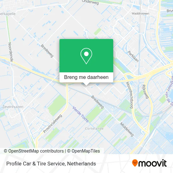 Profile Car & Tire Service kaart