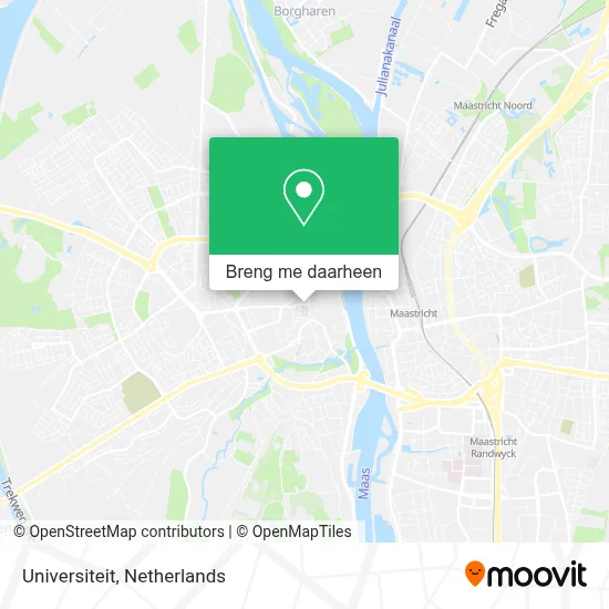 Universiteit kaart