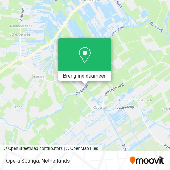 Opera Spanga kaart