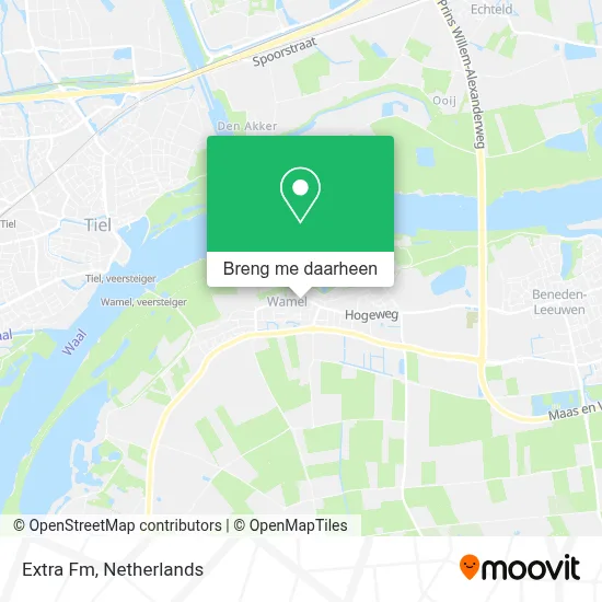 Extra Fm kaart