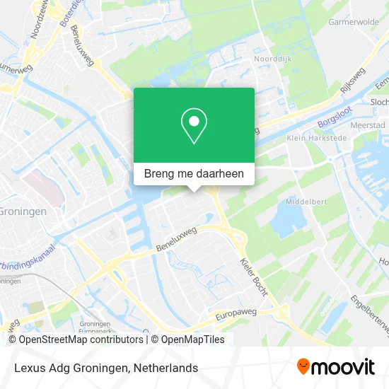 Lexus Adg Groningen kaart