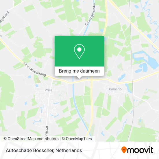 Autoschade Bosscher kaart