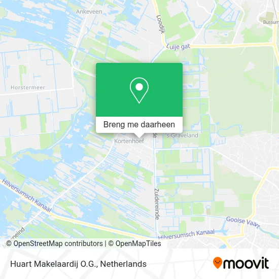 Huart Makelaardij O.G. kaart