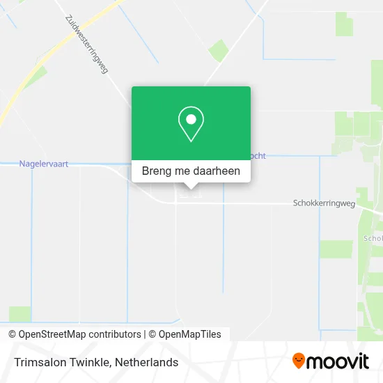 Trimsalon Twinkle kaart