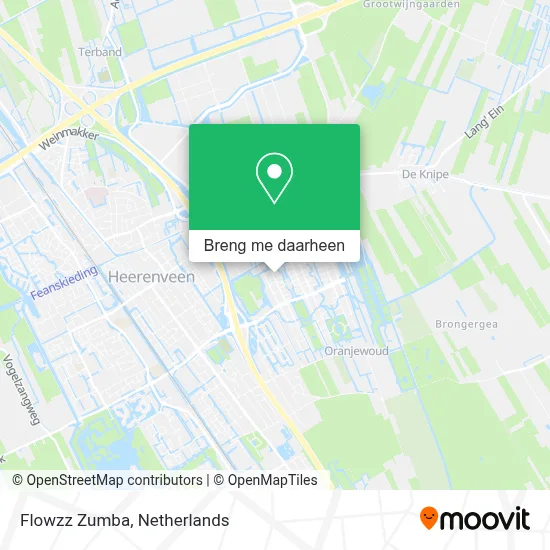 Flowzz Zumba kaart