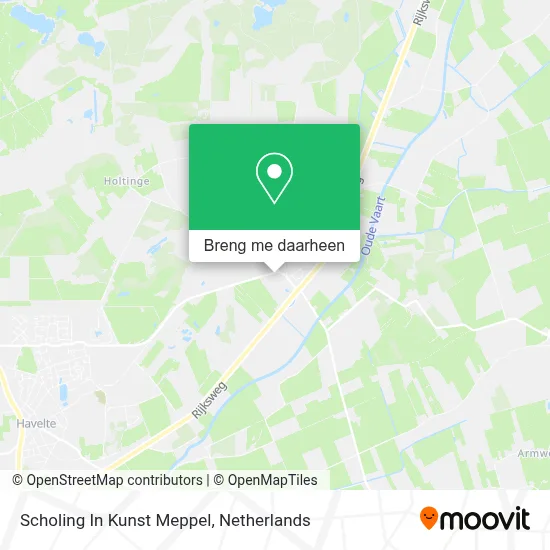 Scholing In Kunst Meppel kaart