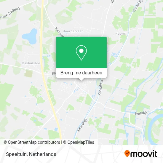 Speeltuin kaart