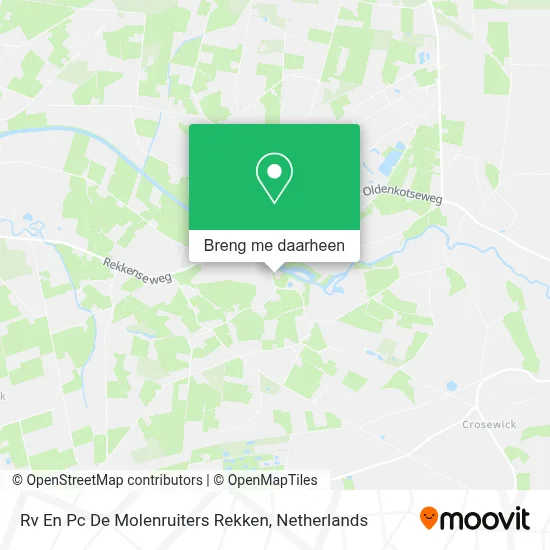 Rv En Pc De Molenruiters Rekken kaart