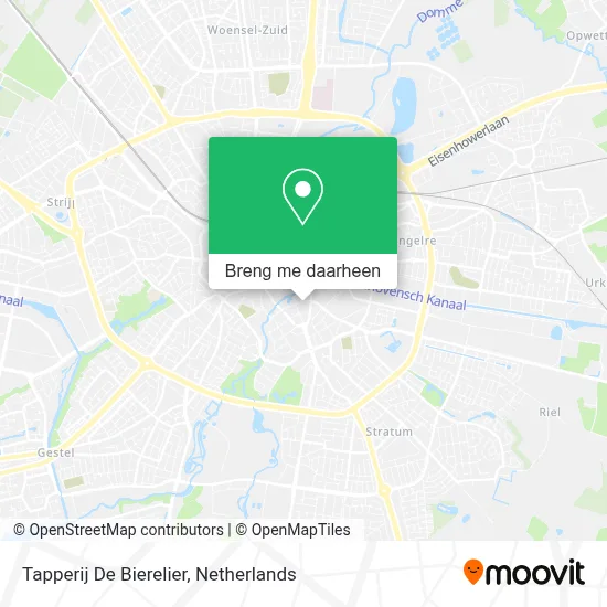 Tapperij De Bierelier kaart