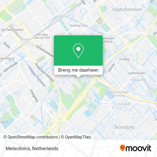 Melsclinics kaart