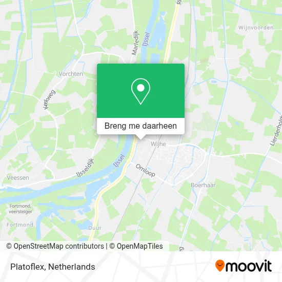 Platoflex kaart