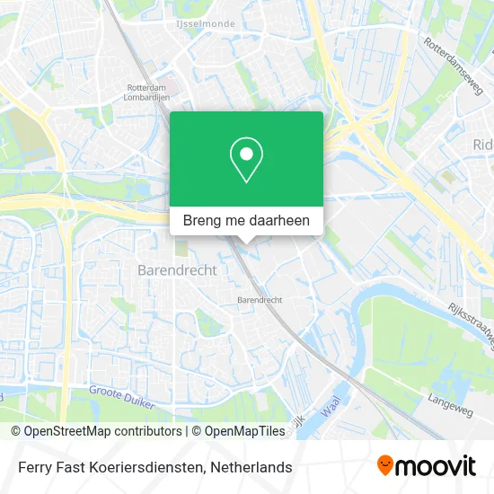 Ferry Fast Koeriersdiensten kaart