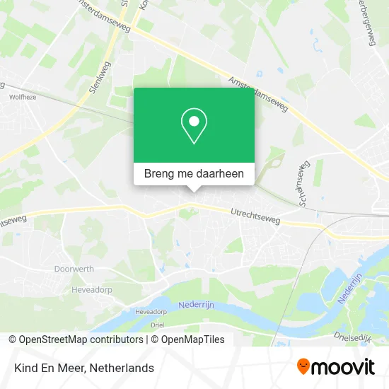 Kind En Meer kaart