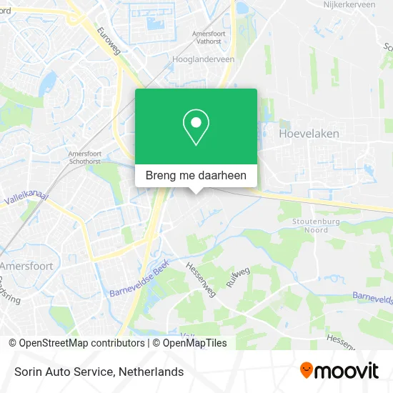 Sorin Auto Service kaart
