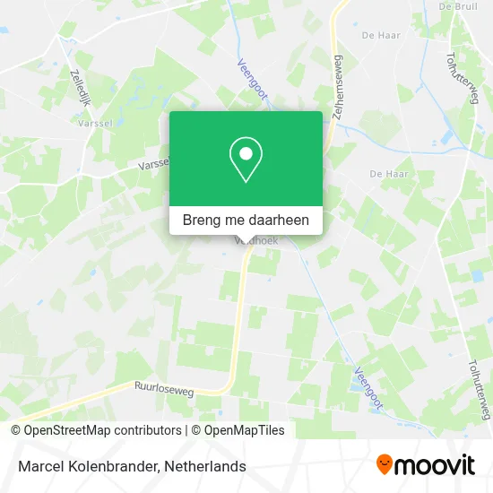 Marcel Kolenbrander kaart