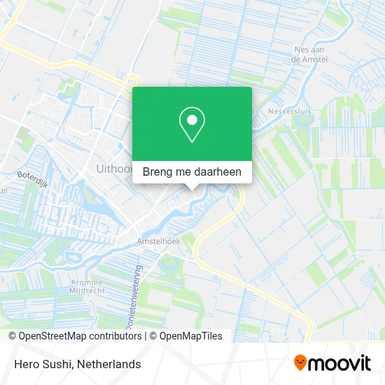 Hero Sushi kaart