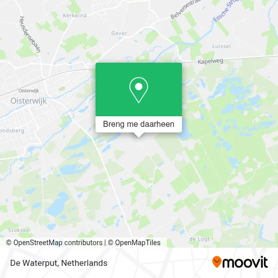 De Waterput kaart