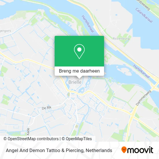 Angel And Demon Tattoo & Piercing kaart
