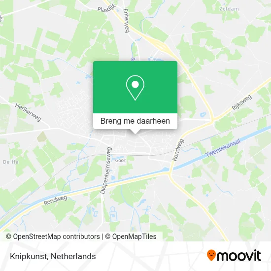 Knipkunst kaart