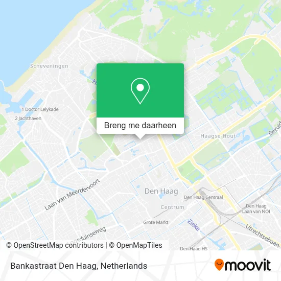 Bankastraat Den Haag kaart