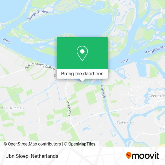 Jbn Sloep kaart
