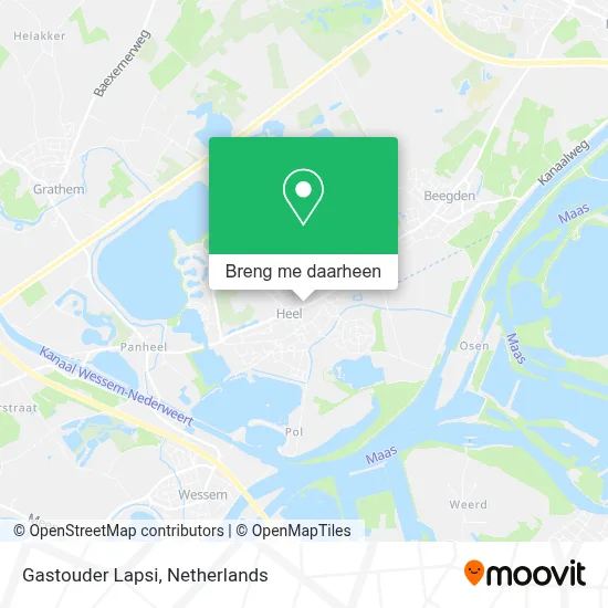 Gastouder Lapsi kaart