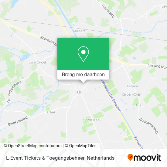 L-Event Tickets & Toegangsbeheer kaart
