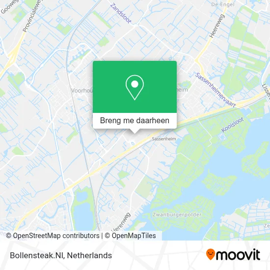 Bollensteak.Nl kaart