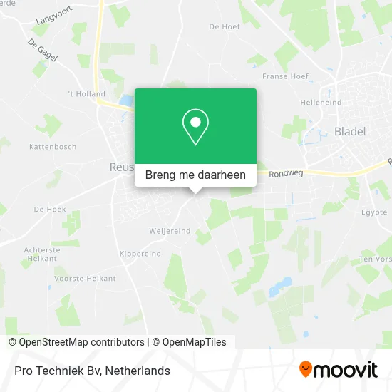 Pro Techniek Bv kaart