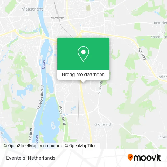 Eventels kaart
