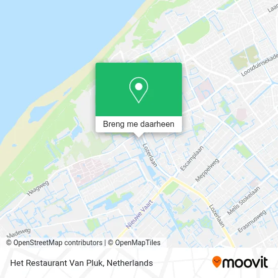 Het Restaurant Van Pluk kaart