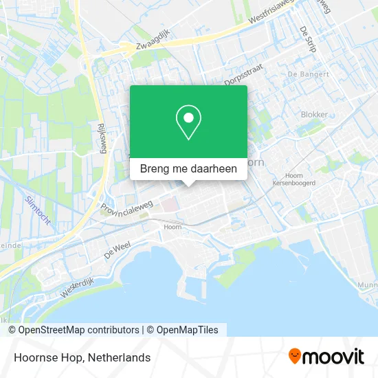 Hoornse Hop kaart