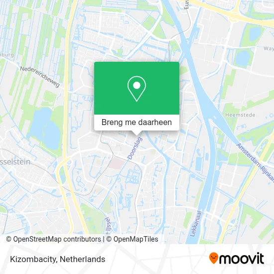 Kizombacity kaart