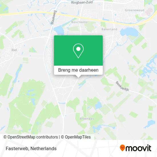 Fasterweb kaart