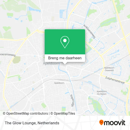 The Glow Lounge kaart