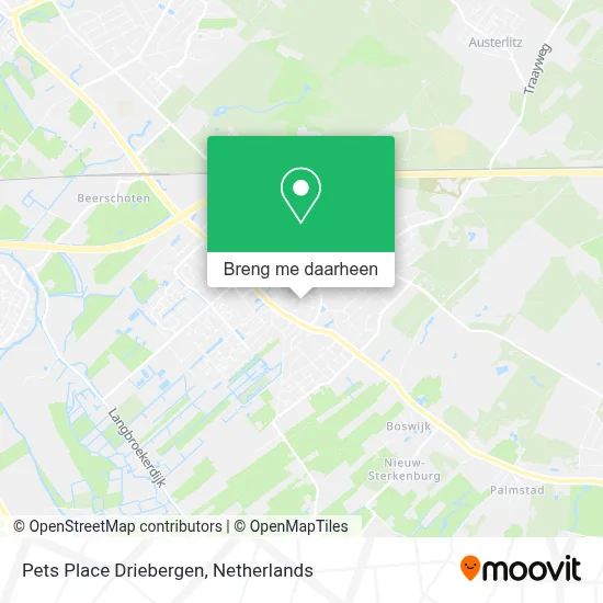 Pets Place Driebergen kaart