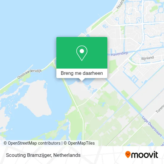Scouting Bramzijger kaart