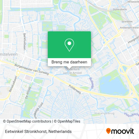 Eetwinkel Stronkhorst kaart