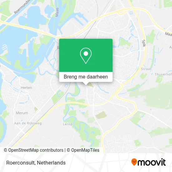 Roerconsult kaart