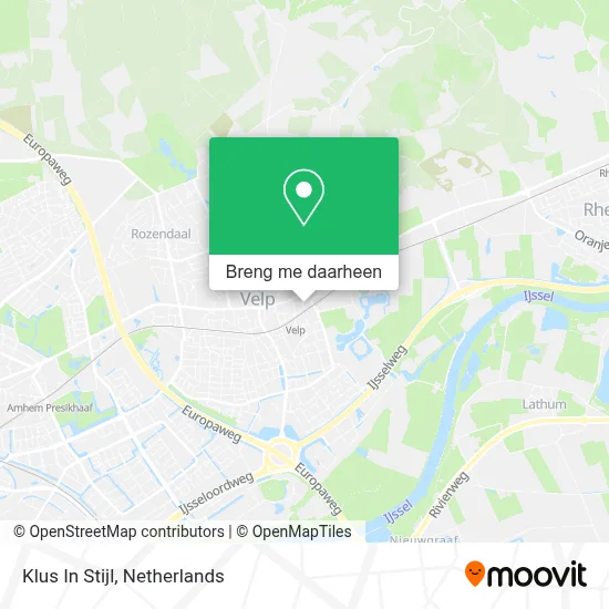 Klus In Stijl kaart