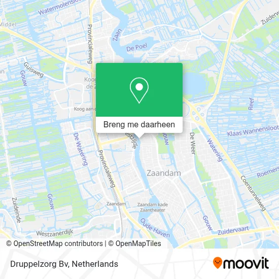 Druppelzorg Bv kaart