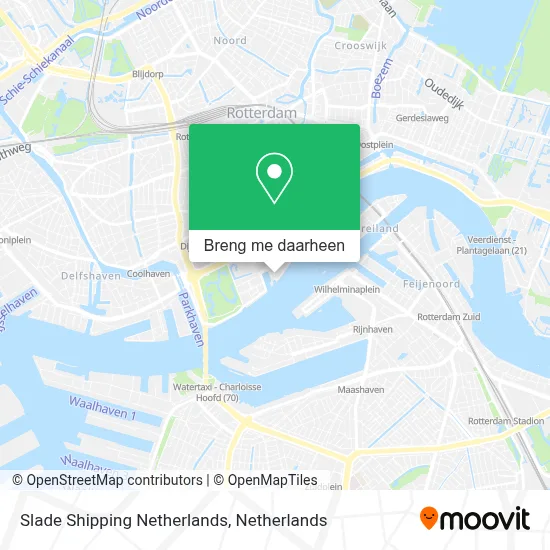 Slade Shipping Netherlands kaart