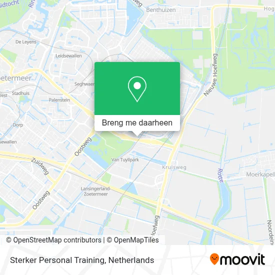 Sterker Personal Training kaart