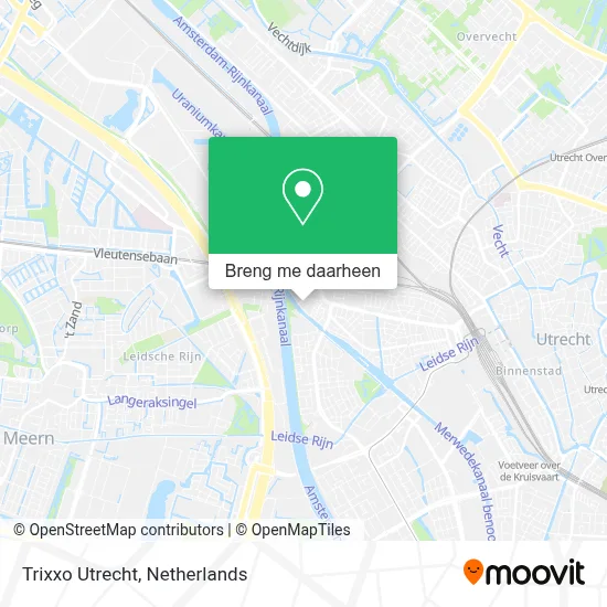Trixxo Utrecht kaart