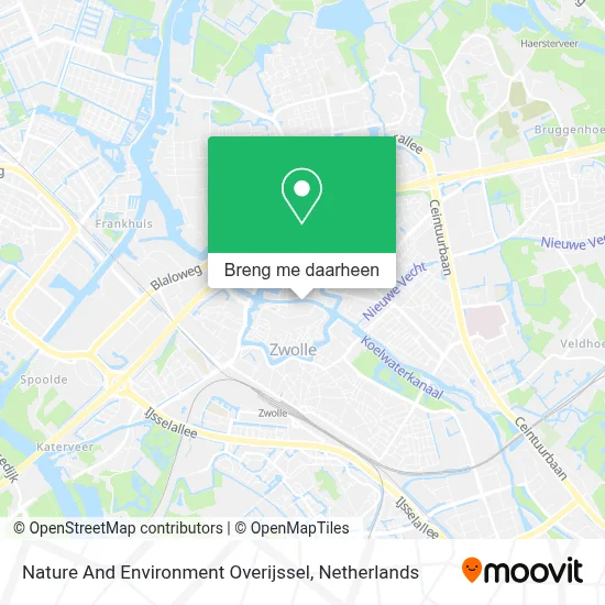Nature And Environment Overijssel kaart